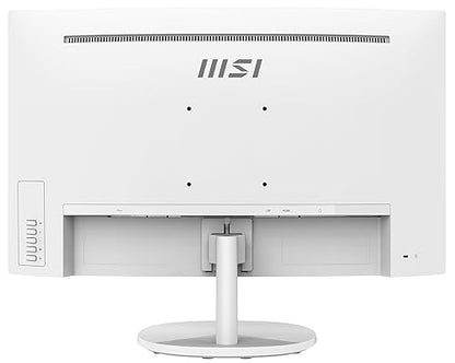 MSI Pro MP271CAW, 27, 1920 x 1080 (FHD), Curved VA, 75Hz, TUV Certified Eyesight Protection, 4ms, Displayport, HDMI, Tilt
