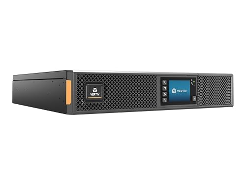 Vertiv - GXT5-2000IRT2UXL - Vertiv Liebert GXT5 UPS - 2000VA/2000W 230V | Online Rack Tower Energy Star - Double Conversion | 2U | Optional RDU101 Card| Color/Graphic LCD| 3-Year Warranty