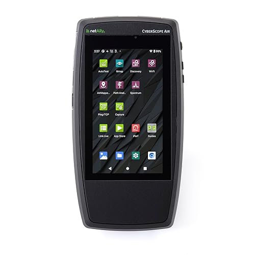 NetAlly CYBERSCOPE-AIR, CYBERSCOPE Cyber Security Scanner (Wireless ONLY, Full TRI-Band)