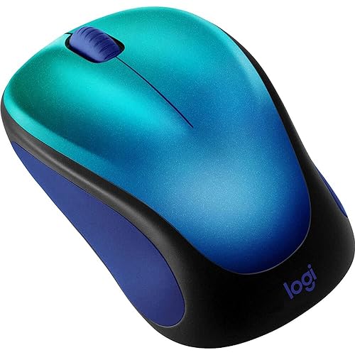 Logitech Design Collection Limited Edition Wireless Mouse with Colorful Designs - USB Unifying Receiver, 12 Months AA Battery Life, Portable & Lightweight, Easy Plug & Play with Universal