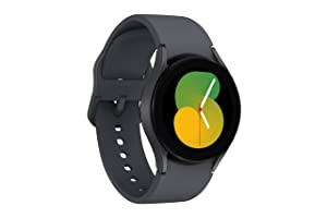 Samsung Galaxy Watch5 40mm BT Graphite, Heart Monitor, Workout Tracking, Advanced Sleep Coaching, Body Composition Analyzer Gray 40mm Bluetooth Watch5