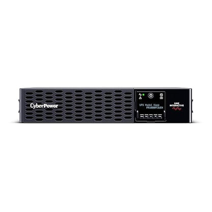 CyberPower PR1000RT2UCN Smart App Sinewave UPS System, 1000VA/1000W, 8 Outlets, 2U Rack/Tower, AVR, RMCARD205 Pre-Installed, Built-in Cloud Monitoring Network Card 1000VA