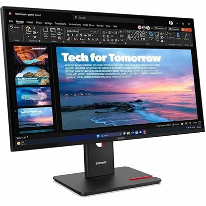 Lenovo ThinkVision T27QD-40 27" Class WQHD LED Monitor - 16:9 - Eclipse Black