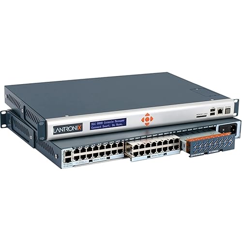 Lantronix SLC 8000 Advanced Console Manager - 16 Ports, Dual DC Supply - Remote Management
