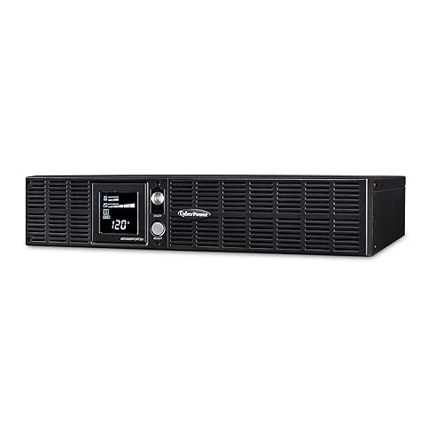CyberPower OR1000PFCRT2U PFC Sinewave UPS System, 1000VA/700W, 8 Outlets, AVR, 2U Rack/Tower
