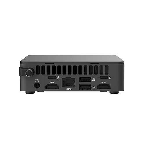 ASUS NUC 13 Pro Slim Barebone Kit with Intel 13th Gen Core i5-13420H, Up to 64GB DDR4 RAM, Triple Storage Design, Thunderbolt™ 4, Wi-Fi 6E & Bluetooth 5.3, with VESA Mount Included
