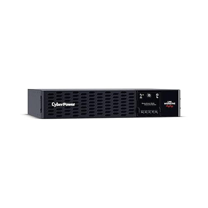CyberPower PR2200RT2UN Smart App Sinewave UPS System, 2200VA/2200W, 8 Outlets, 2U Rack/Tower, AVR, Pre-Installed RMCARD205 2200VA NET
