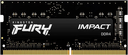 Kingston FURY Impact 32GB (2x16GB) 2666MHz DDR4 CL15 Laptop Memory Kit of 2 KF426S15IB1K2/32, Black (KF426S16IBK2/32)