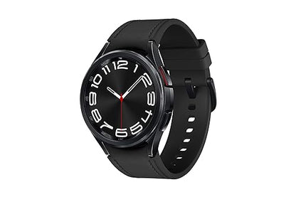 Samsung Galaxy Watch6 Classic, Black, 43mm, Bluetooth, Sleep Coaching, ECG, Heart Monitor, Fall Detection, SOS, Fitness Tracker, Camera Access, Digital Wallet (CAD Version and Warranty) Black 43mm Classic Only watch