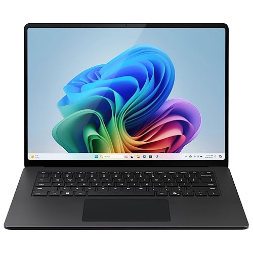 Refurbished (Excellent) Microsoft Surface Laptop 15" Touchscreen Copilot+ PC Laptop (Snapdragon X Elite/16GB RAM/1TB SSD) - Black