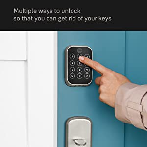 Yale Assure Lock 2 Key-Free Touchscreen with Wi-Fi in Satin Nickel Satin Nickel Key-Free Touchscreen Wi-Fi