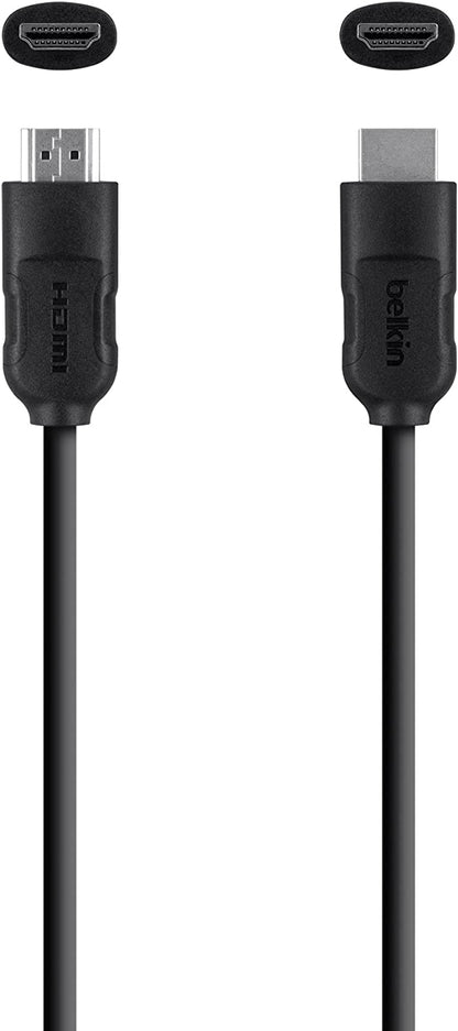Belkin F8V3311B10 HDMI to HDMI Cable (Supports Amazon Fire TV and other HDMI-Enabled Devices), HDMI 2.0 / 4K Compatible, 10 Feet,Black