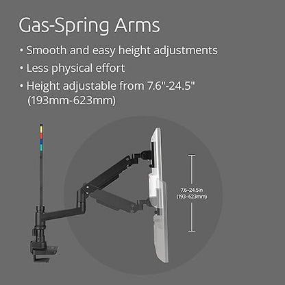 Kensington SmartFit Premium Heavy Duty Dual Monitor Arm with Laptop Tray