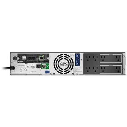 APC Network UPS, 1000VA Smart-UPS Sine Wave UPS with Extended Run Option, SMX1000CNC, Network Management Card, 2U Rackmount/Tower Convertible, Line-Interactive, 120V