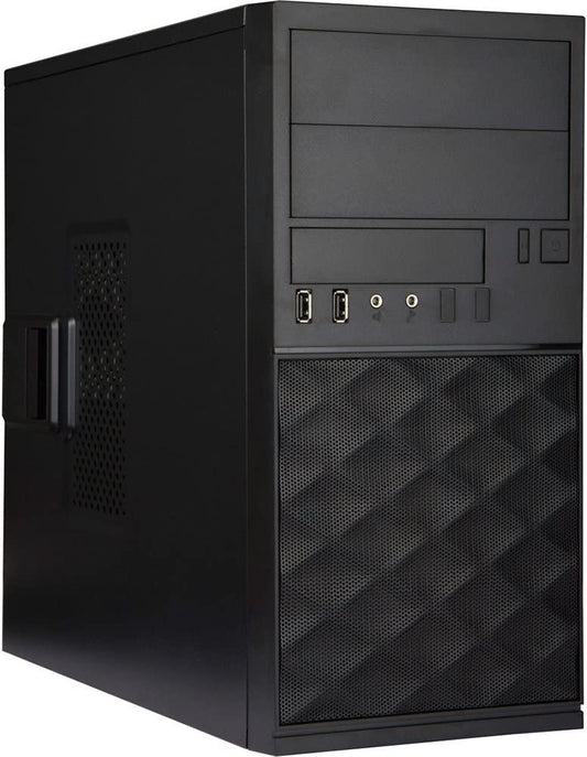 In-win development inc Inwin Development EFS052CH450TB3 mATX Chassis EFS052 Cases EFS052.CH450TB3, Black EF Series Micro ATX