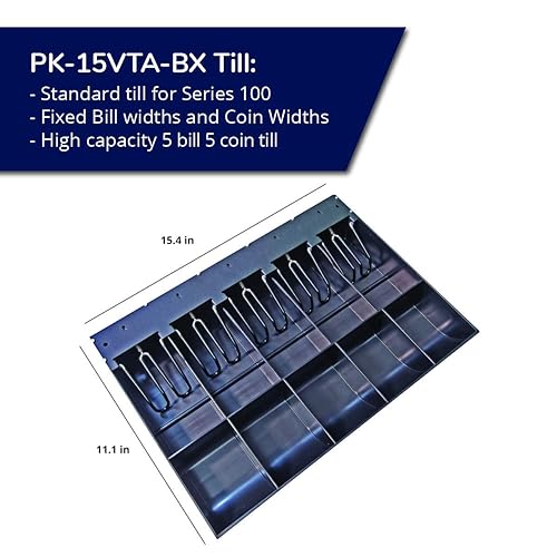 APG PK-15VTA-BX Cash Drawer Accessory, 5 Bill, 5 Coin