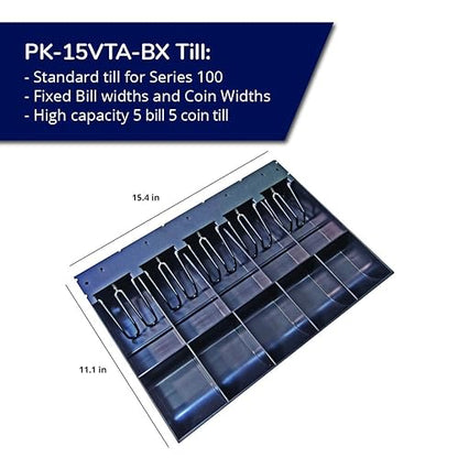 APG PK-15VTA-BX Cash Drawer Accessory, 5 Bill, 5 Coin