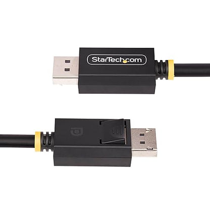 StarTech.com 3ft DisplayPort 2.1 Cable, VESA Certified DP40 DisplayPort Cable w/UHBR10/HDR/HDCP 2.2, 8K 60Hz w/DSC 1.2a