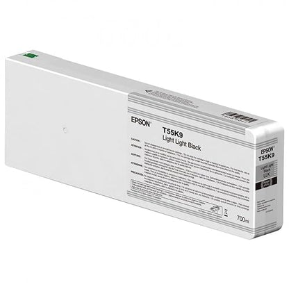 Epson America Ultrachrome Hd Light Light Black Ink 700ml Model T55k900