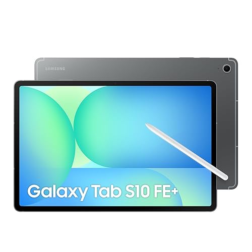 Samsung Galaxy Tab S10 FE+ Gray 128GB - AI Tablet, 13.1", 90Hz, 13MP Camera, IP68, S Pen Included (CAD Version & Warranty) Gray 128GB Tab S10 FE+ Tablet Only