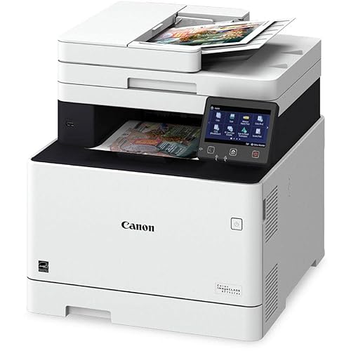 Canon Color imageCLASS MF741Cdw - Multifunction, Wireless, Mobile-Ready, Duplex Laser Printer with 3 Year Warranty,Works with Alexa