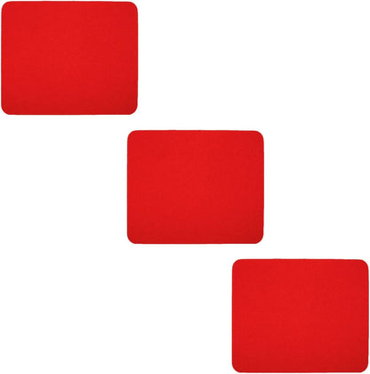 Belkin (F8E081-RED) Red Standard Mouse Pad - 3 Pack