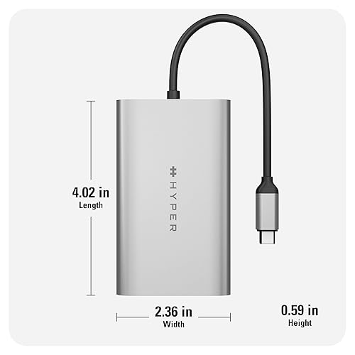 Targus 4K Dual HDMI USB C Hub M1 MacBook 3in1: HDMI 4K 60Hz, HDMI 4K 30Hz, USB-C PD 100W for MacBook Pro/Air(M1 & Intel-Powered), Windows PC, Chromebook