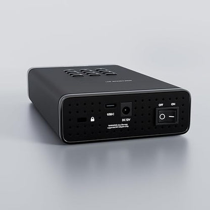 iStorage diskAshur DT3 256-bit 24TB - FIPS Level 3 Certified - Secure encrypted Desktop Hard Drive - Password Protected
