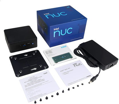 Intel NUC 11 Pro NUC11PAHi5 Panther Canyon Desktop Mini PC,Intel® Core™ i5-1135G7 4-Core, 2.4–4.2 GHz Turbo, Kingston 16GB DDR4 RAM, Kingston 512GB PCIe SSD, 28W Intel® Iris™ Xe Graphics, Win 11 Pro CORE i5 16GB Ram+512GB SSD