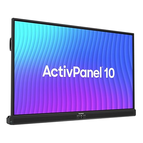 ActivPanel 10 75 High Specification Digital Whiteboard for Office or Classroom, 4K UHD, OS Flexible Device, Panel, 3 Year Onsite Support ActivPanel 75 V10 WS