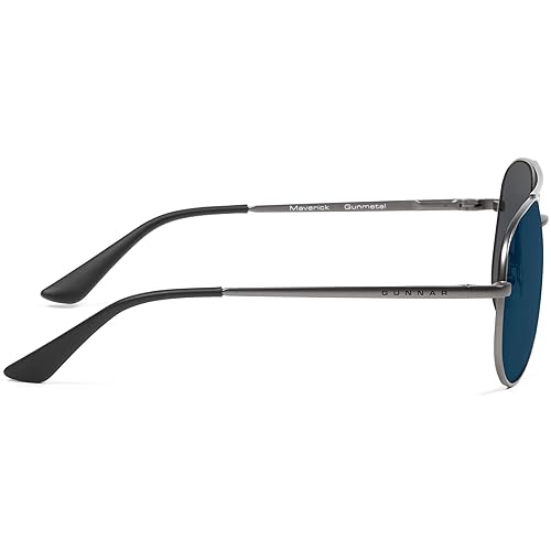 GUNNAR - Premium Gaming and Computer Glasses - Blocks 35-98% Blue Light - Vertex Gunmetal