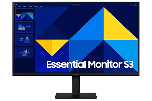 Samsung 27-inch FHD Flat Screen IPS Panel 5ms 100Hz Monitor with Eye-Saver Mode & Super Slim Design (LS27D300GANXZA) 27 inch 100 Hz