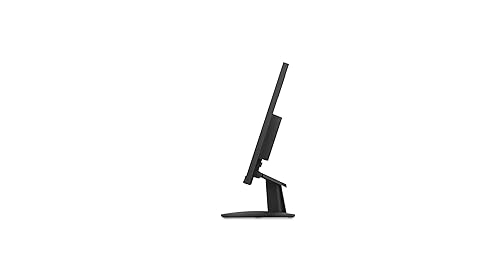 Lenovo L24q-30 23.8-inch QHD (2560 x 1440) LED Backlit IPS Monitor, FreeSync, Widescreen, 3-Side Narrow Bezels, 75Hz, 4ms, HDMI, DP, Title, VESA Mount, 65FBGCC1US, Raven Black