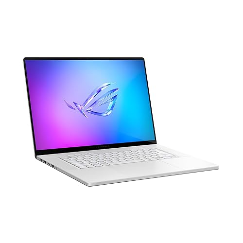 ASUS ROG Zephyrus G16 Gaming Laptop, 16” Nebula Display 2.5K OLED Panel 240Hz/0.2ms, 100% DCI-P3, NVIDIA® GeForce RTX™ 5080, Intel® Core™ U9-285H, 64GB, 2TB, Platinum White, GU605CW-XS98-CA