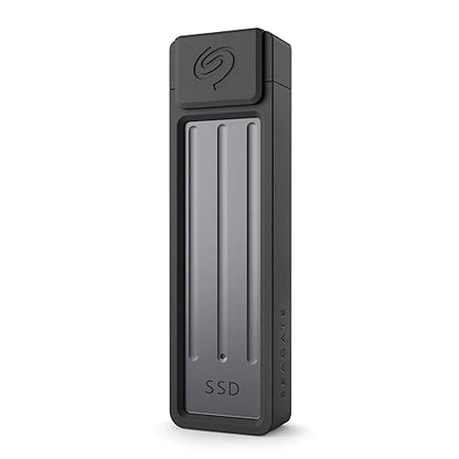 Seagate Ultra Compact SSD 2TB External Solid State Drive - USB-C, speeds up to 1,000MB/s, IP54, Compatible with Mac and PC (STMX2000400)