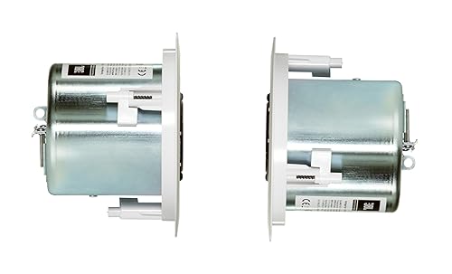 JBL Professional Control Compact 3" Ceiling Loudspeaker, White, Sold as Pair (12C/T), 3-Inch White 3-Inch
