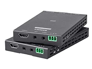 Monoprice Blackbird 4K Pro HD BaseT Extender Kit, IR, 70m with PoC, RS232, HDCP 2.2 1080p Kit