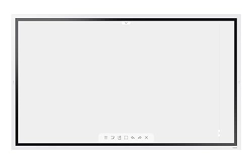 Samsung Flip 2 WM65R 65 Inch Digital Flipchart for Business 4K UHD 3840x2160 with Touch Screen, Wi-Fi, HDMI, USB (LH65WMRWBGCXZA) 65 Inch Screen Only