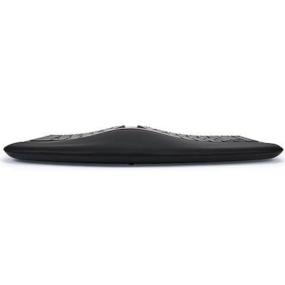 KINESIS mWave Ergonomic Keyboard for PC (Black) | Mechanical Switches | Bluetooth & USB | Programmable | Backlit | Windows Modifier & Hot Keys Windows (Black)