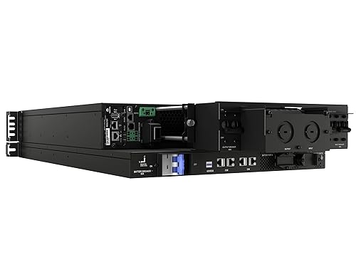 Vertiv Liebert GXT5 Lithium-Ion Online UPS 6kVA/6kW 120V/208V Rack/Tower with Hardwired Input and Hardwired Output, Intellislot with RDU101, and Extended Runtime Capability (GXT5LI-6000MVRT3UXLN)