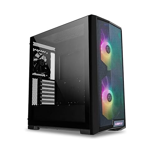 Lian Li LANCOOL 215 RGB ATX Gaming Case Black