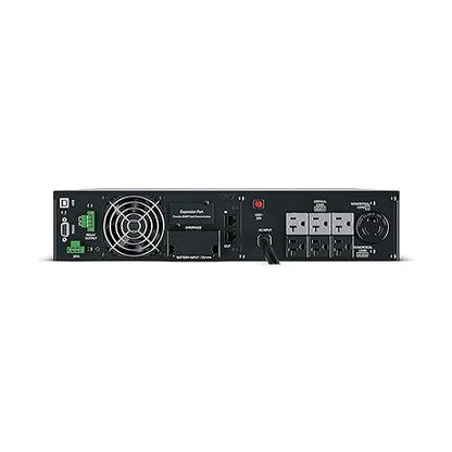 CyberPower OL2200RTXL2U Smart App Online UPS System, 2200VA/1800W, 7 Outlets, 2U Rack/Tower Standard 2200VA