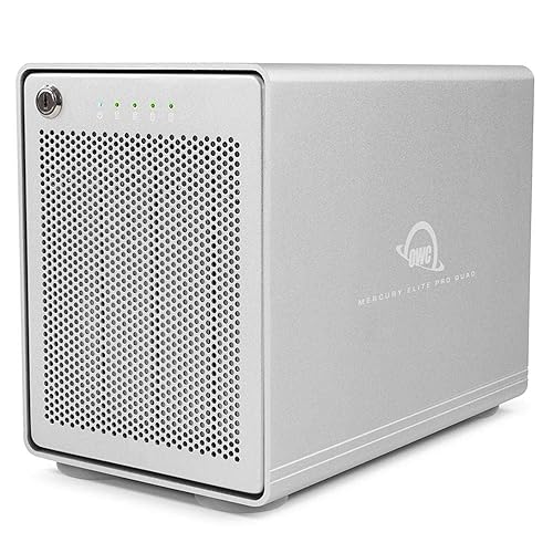 16TB OWC Mercury Elite Pro Quad RAID 5 4-Drive HDD Storage Solution 16.0TB Raid 5