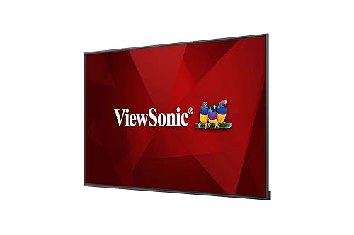 ViewSonic CDE7520 75” 4K Ultra HD Wireless Presentation Display