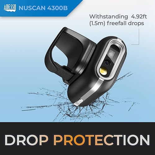Adesso NUSCAN4300B Connect The Scanner To Your Ios/android Device Or Pc With Ease And Enjoy Scannin