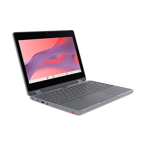 Lenovo Chromebook 500e Gen 5 M89 83TA0003US 11.6 Touchscreen Convertible 2 in 1 Chromebook - HD - MediaTek - 8 GB - 64 GB Flash Memory - English (US) Keyboard - Luna Gray