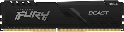 Kingston Fury Beast 16 GB (2 x 8 GB) 3200 MHz DDR4 CL16 Desktop Memory Kit of 2 KF432C16BBK2/16 Kit of 2 3200 MHz 16 GB