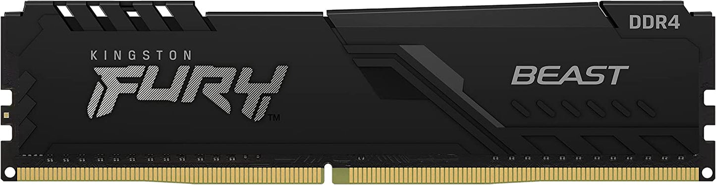 Kingston 16GB 3600MHz DDR4 CL17 DIMM (Kit of 2) Fury Beast Black