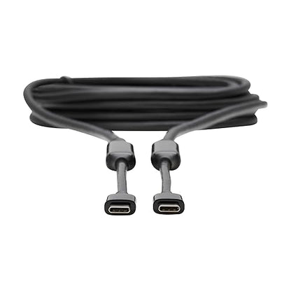 Tripp Lite Long USB-C Cable, 16.4 Feet / 5 Meters, USB 3.2 Gen 2 (10 Gbps), Full-Function Active Cable for Video, Data Transfer, and Charging - 8K@60Hz, 60W PD Charging, 3-Year Warranty (U420-05M-G2)