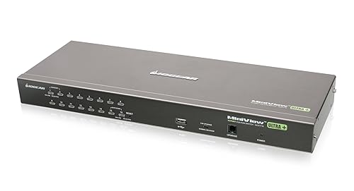 IOGEAR USB PS/2 Combo KVM Switch 16-Port USB PS/2 KVM Switch